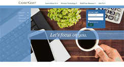 Desktop Screenshot of cadaretgrant.com